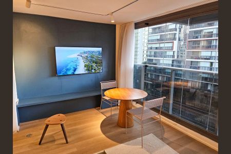 Sala de apartamento à venda com 1 quarto, 37m² em Jardim Paulista, São Paulo