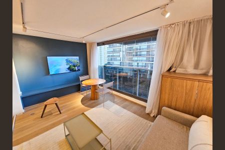Apartamento à venda com 37m², 1 quarto e 1 vaga Apartamento à venda com 37m², 1 quarto e 1 vagaSala