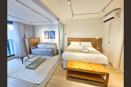 Sala de apartamento à venda com 1 quarto, 37m² em Jardim Paulista, São Paulo