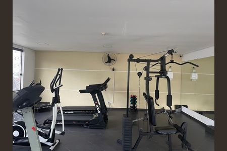 Apartamento para alugar com 43m², 2 quartos e 1 vaga Apartamento para alugar com 43m², 2 quartos e 1 vagaÁrea comum - Academia