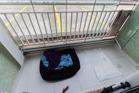 Varanda da Sala de apartamento à venda com 2 quartos, 50m² em Vila Carmosina, São Paulo