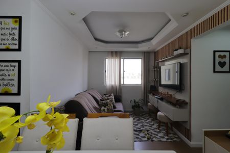 Sala de apartamento à venda com 2 quartos, 65m² em Parque Marajoara, Santo André