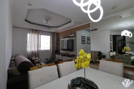 Sala de apartamento à venda com 2 quartos, 65m² em Parque Marajoara, Santo André