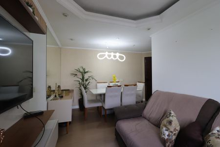 Sala de apartamento à venda com 2 quartos, 65m² em Parque Marajoara, Santo André