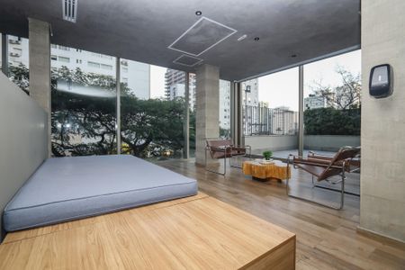 Studio à venda com 58m², 1 quarto e 1 vaga Studio à venda com 58m², 1 quarto e 1 vagaÁrea comum - Salão de festas