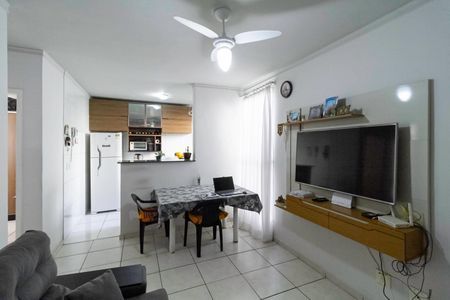 Sala de apartamento à venda com 2 quartos, 48m² em Arvoredo, Contagem