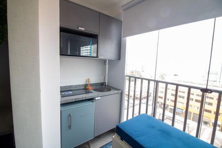 Studio à venda com 22m², 1 quarto e sem vagaVaranda