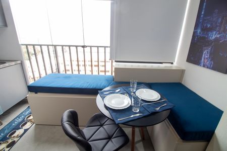 Studio à venda com 22m², 1 quarto e sem vagaVaranda