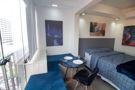 Studio à venda com 22m², 1 quarto e sem vagaVaranda