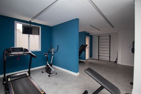 Apartamento para alugar com 42m², 2 quartos e 1 vaga Apartamento para alugar com 42m², 2 quartos e 1 vagaÁrea comum - Academia