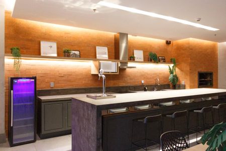 Studio à venda com 48m², 1 quarto e 1 vagaEspaço Gourmet