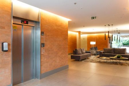 Studio à venda com 48m², 1 quarto e 1 vagaHall social