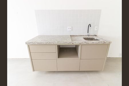Cozinha de apartamento para alugar com 1 quarto, 28m² em Brás, São Paulo