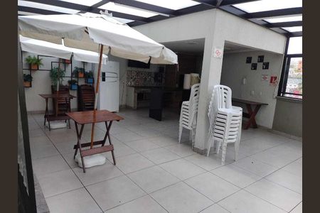 Área comum - Churrasqueira de apartamento à venda com 3 quartos, 89m² em Vila Gilda, Santo André