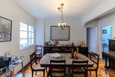 Sala de Jantar de apartamento à venda com 2 quartos, 98m² em Consolação, São Paulo