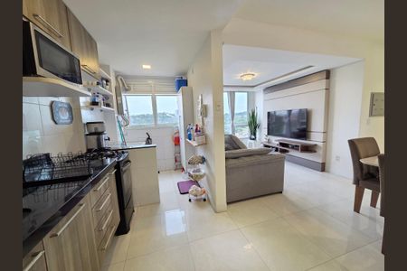 Cozinha de apartamento à venda com 3 quartos, 73m² em Cavalhada, Porto Alegre