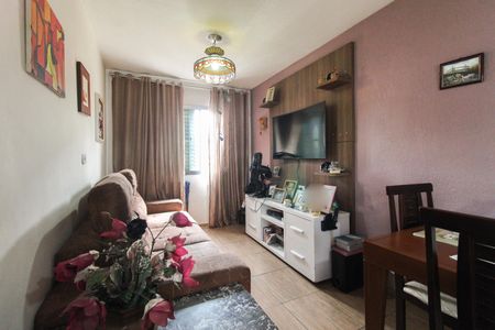 Sala de apartamento à venda com 2 quartos, 55m² em Conjunto Residencial José Bonifácio, Campinas