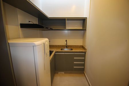 Studio para alugar com 32m², 1 quarto e sem vaga Studio para alugar com 32m², 1 quarto e sem vagaCozinha