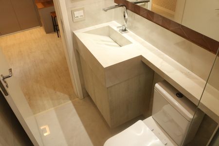 Apartamento à venda com 69m², 2 quartos e 1 vagaBanheiro da Suíte 