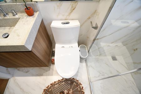 Apartamento para alugar com 58m², 2 quartos e 2 vagasBanheiro 1