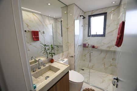 Apartamento para alugar com 58m², 2 quartos e 2 vagasBanheiro 1