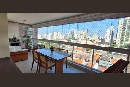 Varanda de apartamento à venda com 3 quartos, 127m² em Santa Paula, São Caetano do Sul