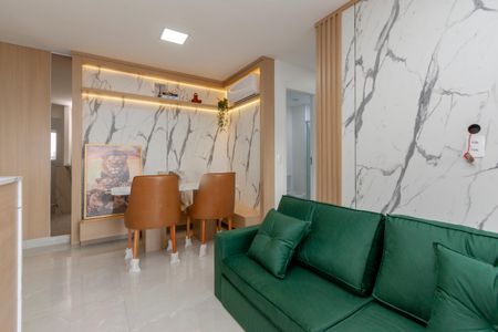 Sala de apartamento para alugar com 2 quartos, 65m² em Vila Cruzeiro, São Paulo