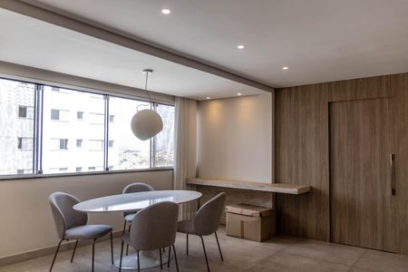 Sala de apartamento à venda com 3 quartos, 80m² em Buritis, Belo Horizonte