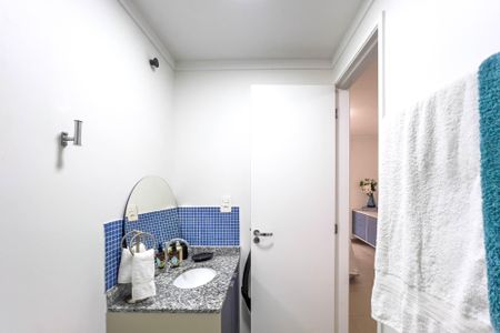 Studio à venda com 28m², 1 quarto e sem vaga Studio à venda com 28m², 1 quarto e sem vagaBanheiro