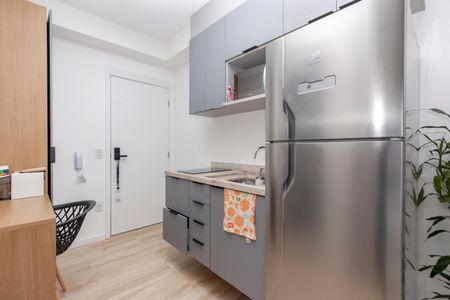 Studio para alugar com 26m², 1 quarto e sem vaga Studio para alugar com 26m², 1 quarto e sem vagaCozinha