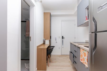 Studio para alugar com 26m², 1 quarto e sem vaga Studio para alugar com 26m², 1 quarto e sem vagaCozinha