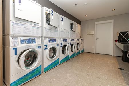 Studio para alugar com 26m², 1 quarto e sem vaga Studio para alugar com 26m², 1 quarto e sem vagaLavanderia