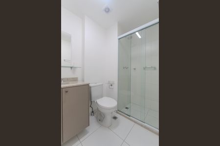 Banheiro de kitnet/studio à venda com 1 quarto, 24m² em Consolação, São Paulo