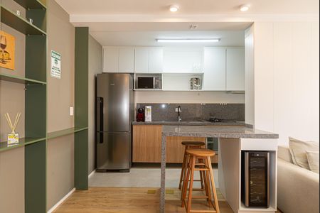 Apartamento à venda com 37m², 1 quarto e 1 vagaCozinha