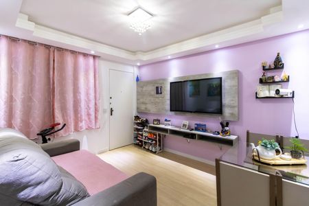 Sala de apartamento à venda com 2 quartos, 50m² em Vila Bremen, Guarulhos