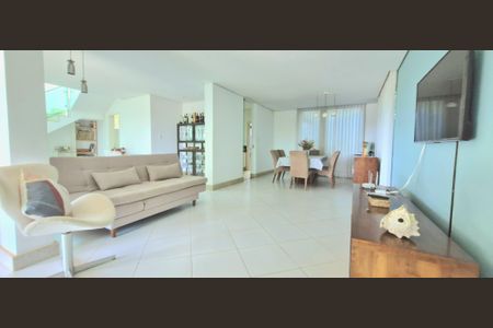 Sala de casa de condomínio à venda com 3 quartos, 320m² em Recanto da Lagoa, Lagoa Santa