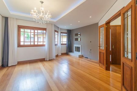 Sala de casa de condomínio à venda com 3 quartos, 314m² em Tristeza, Porto Alegre