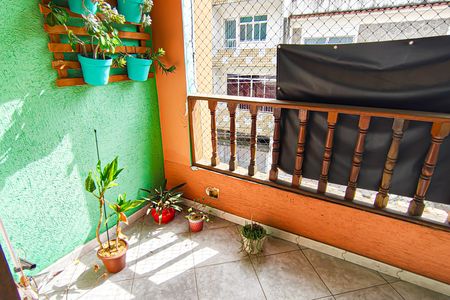 Varanda da Sala 2 de casa à venda com 3 quartos, 220m² em Taquara, Rio de Janeiro