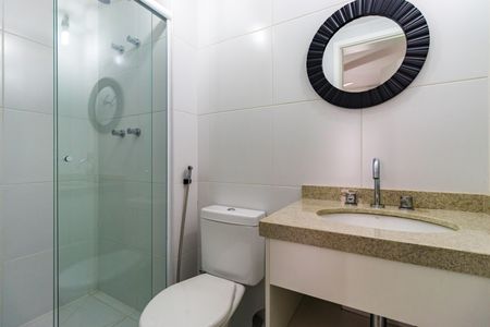 Apartamento para alugar com 40m², 1 quarto e 1 vaga Apartamento para alugar com 40m², 1 quarto e 1 vagaBanheiro da Suíte