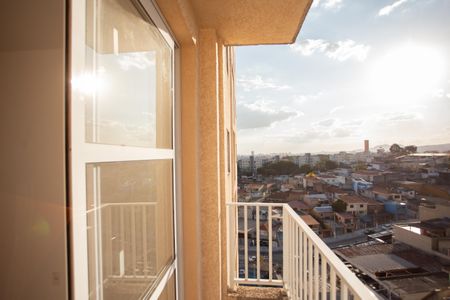 Varanda da Sala de apartamento à venda com 2 quartos, 54m² em Vila Pita, São Paulo