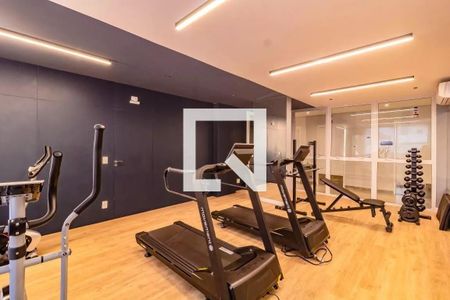 Área comum - Academia de kitnet/studio para alugar com 1 quarto, 28m² em Vila da Saúde, São Paulo