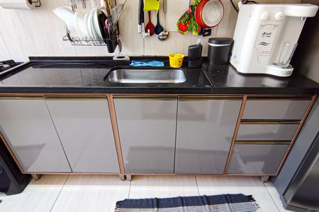 Apartamento à venda com 44m², 2 quartos e 1 vagaCozinha e Área de Serviço