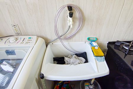 Apartamento à venda com 44m², 2 quartos e 1 vagaCozinha e Área de Serviço