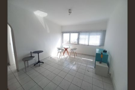 Sala de apartamento para alugar com 1 quarto, 59m² em Ilha Porchat, São Vicente