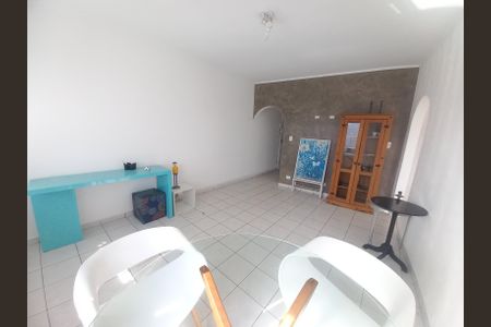 Sala de apartamento para alugar com 1 quarto, 59m² em Ilha Porchat, São Vicente