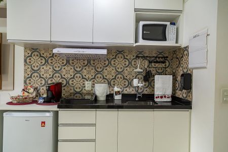 Studio para alugar com 20m², 1 quarto e sem vaga Studio para alugar com 20m², 1 quarto e sem vagaCozinha