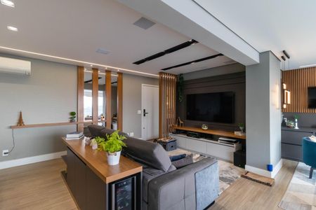 Sala de apartamento à venda com 4 quartos, 136m² em Barra Funda, São Paulo