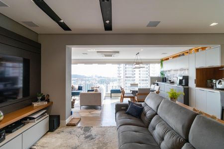 Sala de apartamento à venda com 4 quartos, 136m² em Barra Funda, São Paulo