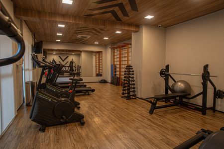 Apartamento para alugar com 37m², 1 quarto e sem vaga Apartamento para alugar com 37m², 1 quarto e sem vagaÁrea comum - Academia