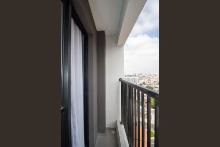 Varanda da Sala de apartamento à venda com 2 quartos, 38m² em Vila Marina, São Paulo